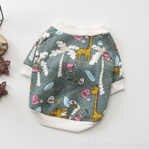 direct wholesale stretch leisure oversize hoodie pet clothes